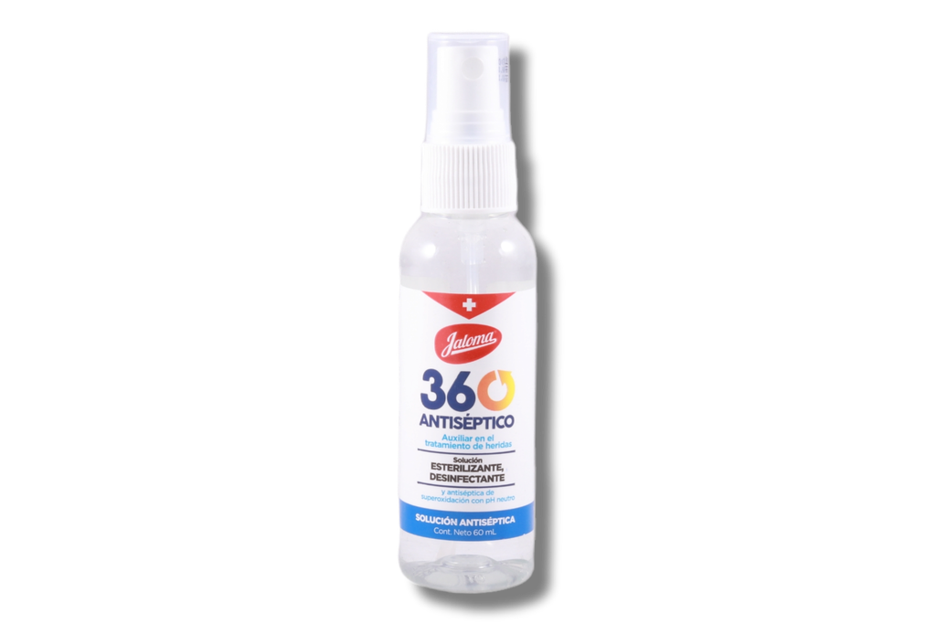360 ANTISÉPTICO SOLUCIÓN Fco. Atomizador 60 ML. 60 PPM.