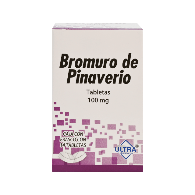 BROMURO DE PINAVERIO (Ultra) c/14 TABS. 100 MG.