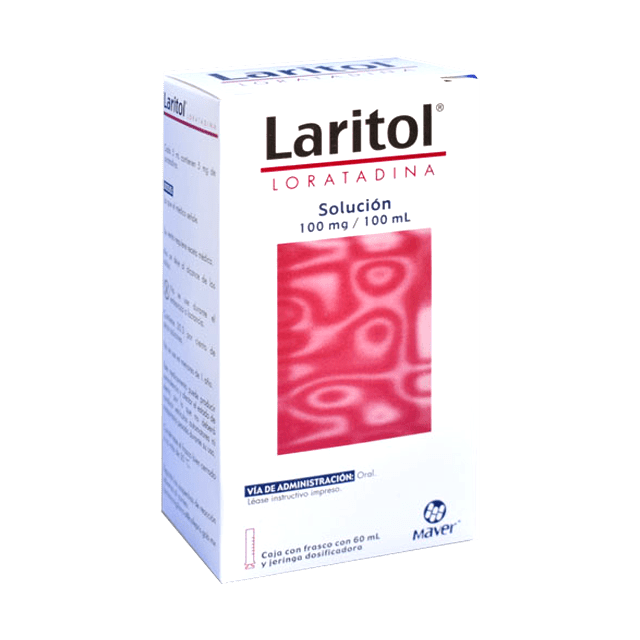 LARITOL SOLUCIÓN Fco. 60 ML. 1 MG/1 ML.