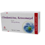 CLINDAMICINA/KETOCONAZOL (Loeffler) c/7 ÓVULOS 100/400 MG.